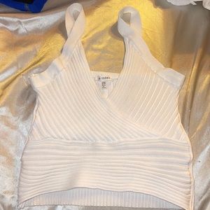 Beautiful elegant white cream top